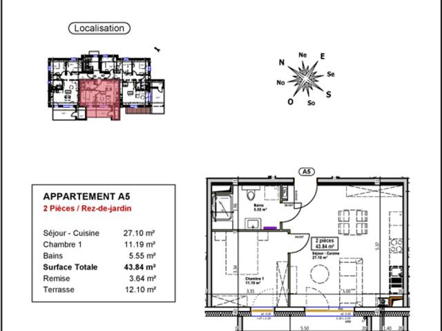 Appartement vente à Sélestat-Erstein, Saint-pierre