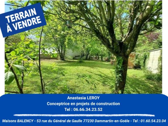 Terrain vente à Le Plessis-Belleville, Oise
