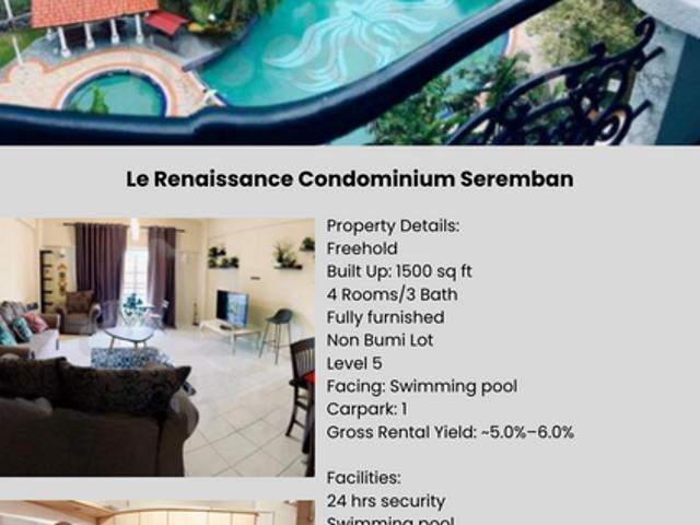 Condominium for sale in Sendayan Village, Negeri Sembilan
