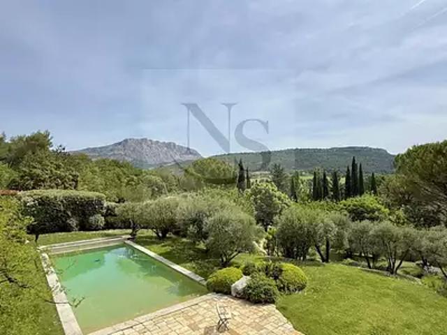 Maison vente à Aix-en-Provence, Le Tholonet