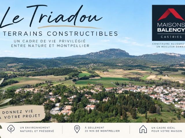 Terrain vente à Le Triadou, Hérault