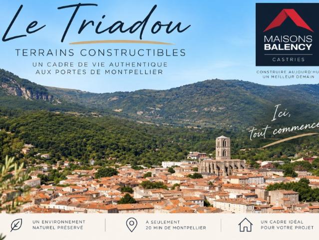 Terrain vente à Le Triadou, Hérault