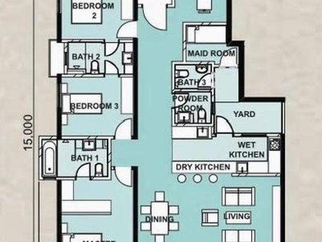 Condominium for sale in Country Heights Damansara, Kuala Lumpur