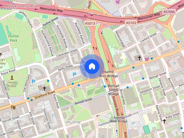 Apartment for rent in Hulme, Manchester