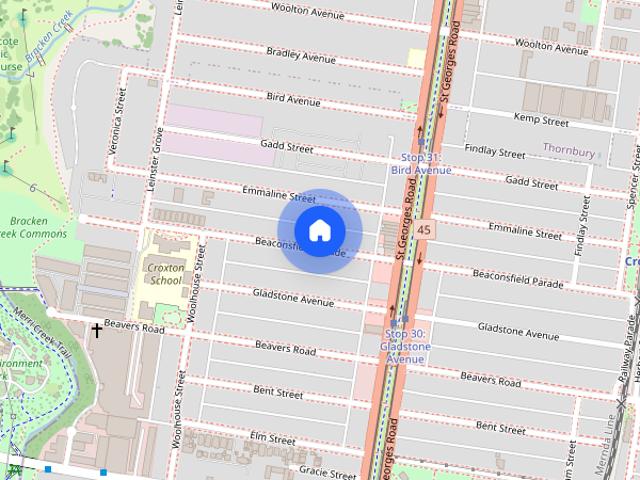 Townhouse for rent in Northcote, Melbourne