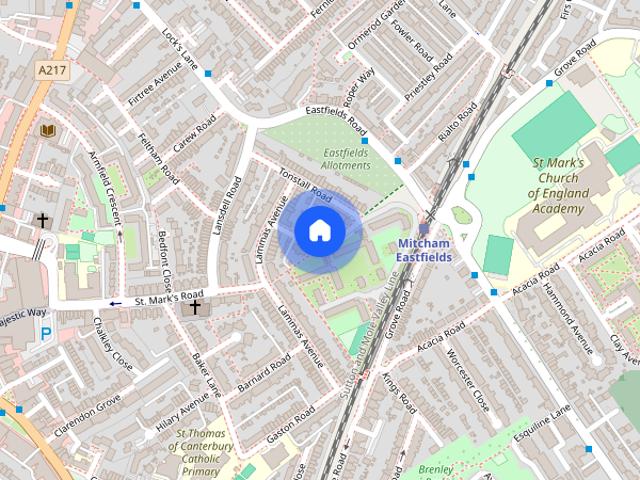 Apartment for rent in London Borough of Merton, Mitcham