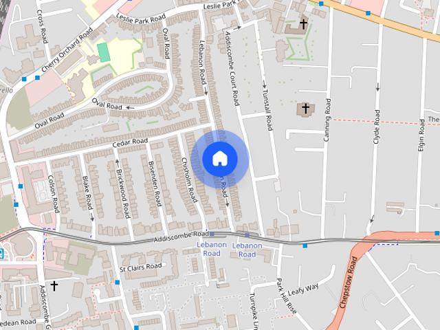 Apartment for rent in London Borough of Croydon, Addiscombe