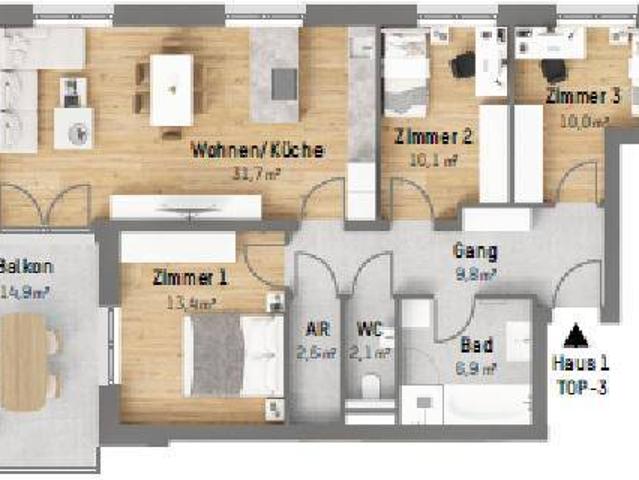 Apartment kaufen in Edling, Spittal an der Drau