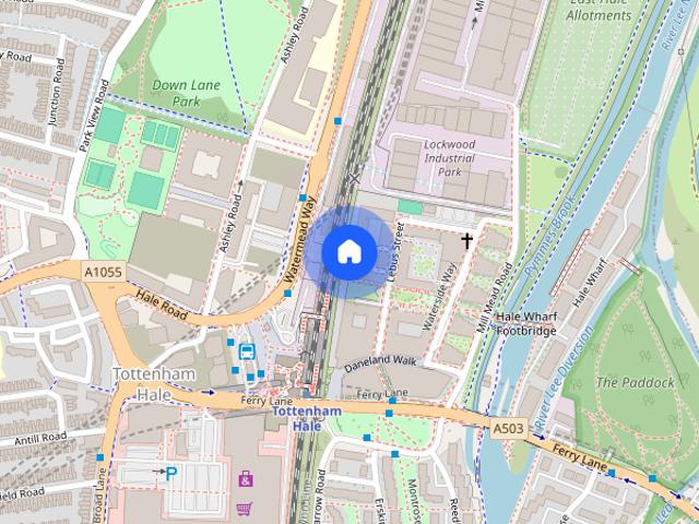 Apartment for rent in Hale Village, Tottenham Hale