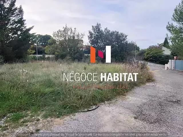 Terrain vente à Lotissement la Jonquière, Lecques