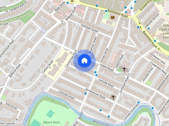 Apartment for rent in Battlefield, Glasgow