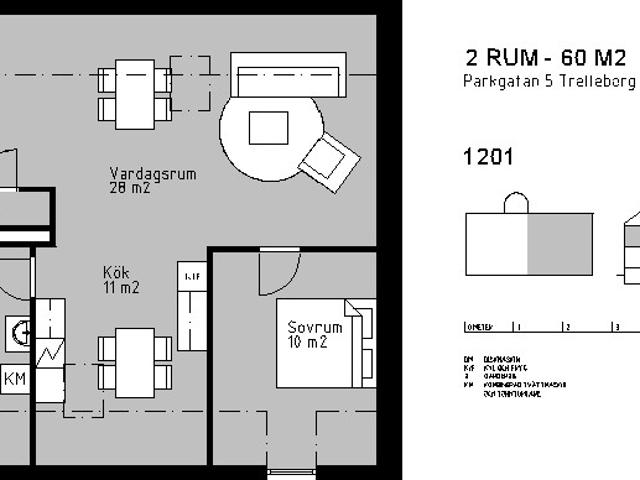 Lägenhet hyra i Trelleborg, Skåne