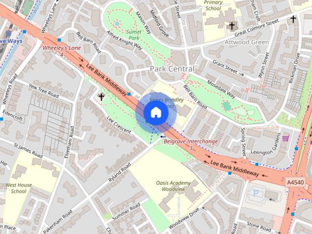 Apartment for rent in Calthorpe Fields, West Midlands