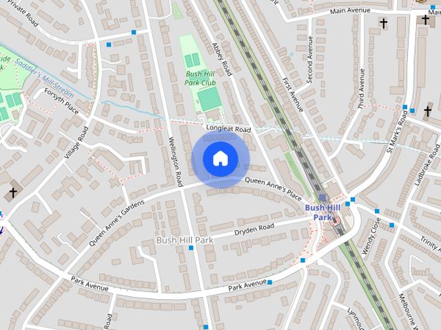 Apartment for rent in Bush Hill Park, Greater London