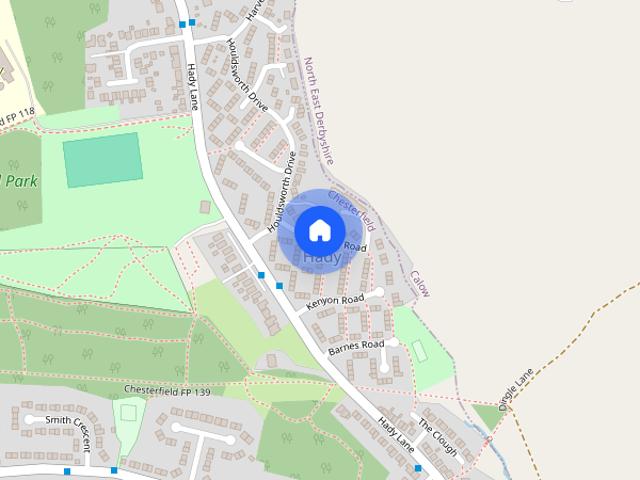 House for rent in Loundsley Green, East Midlands
