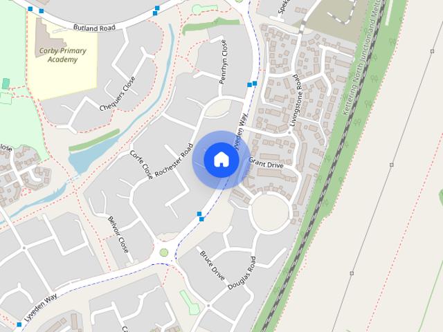 House for rent in Corby