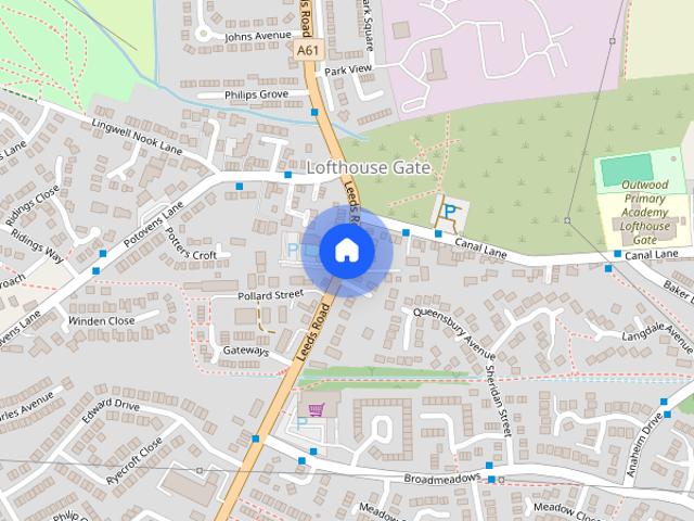 House for rent in Wakefield, Outwood