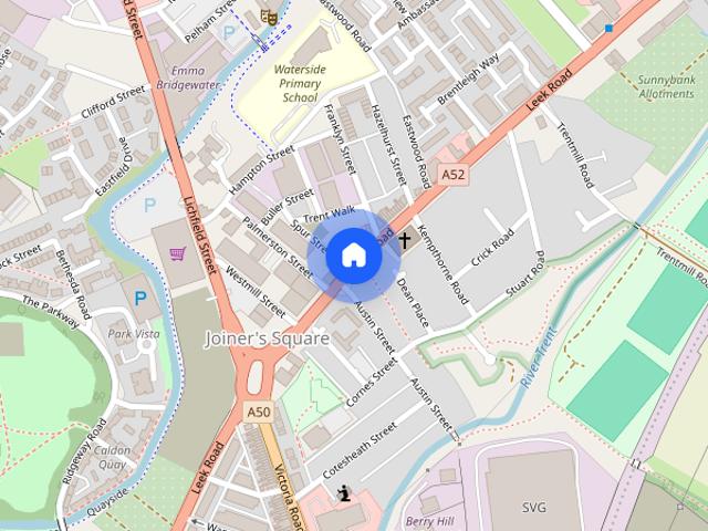 House for rent in Joiner's Square, Hanley