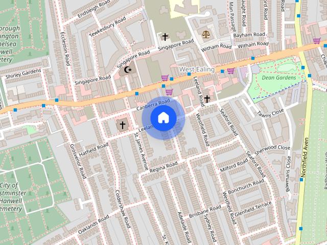 Apartment for rent in London Borough of Ealing, Hanwell