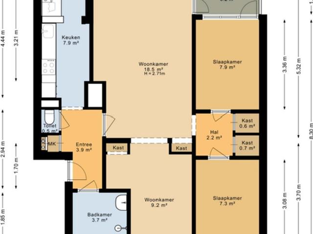 Appartement te huur in Nieuw-West, Amsterdam
