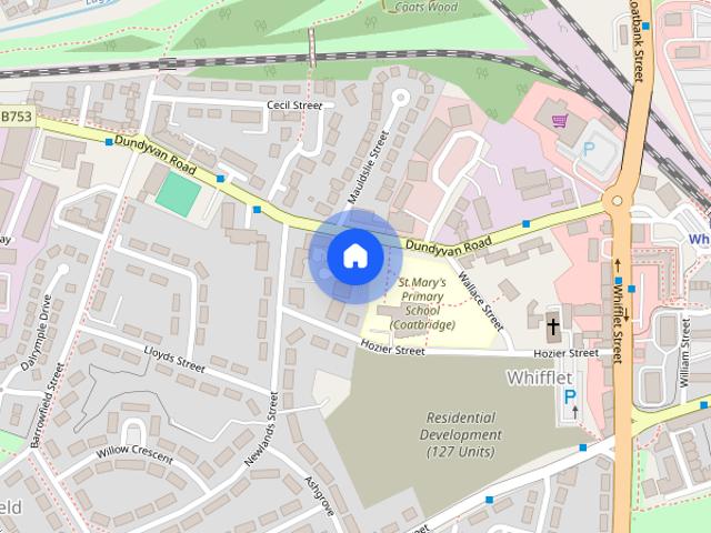 Apartment for rent in Coatbridge, Dundyvan