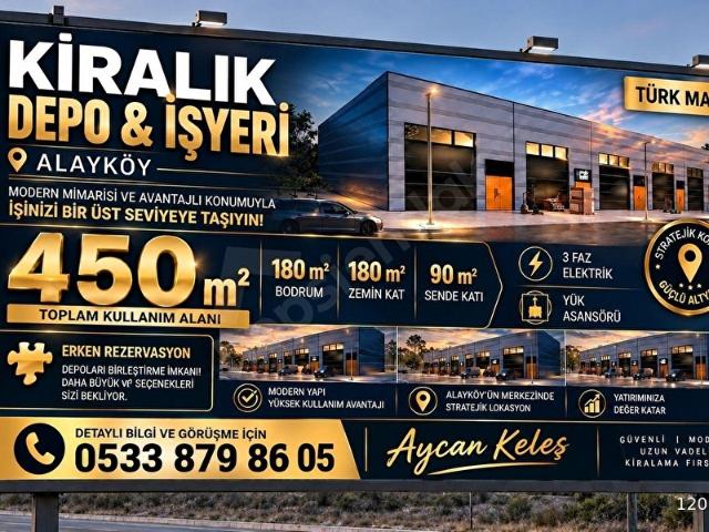 Kıbrıs Kanyonu, Mamak içerisinde satılık Depo