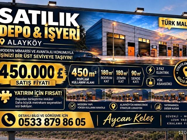 Kıbrıs Kanyonu, Mamak içerisinde satılık Depo