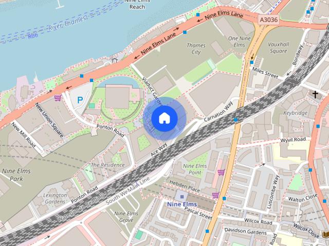 Apartment for rent in Vauxhall, Nine Elms