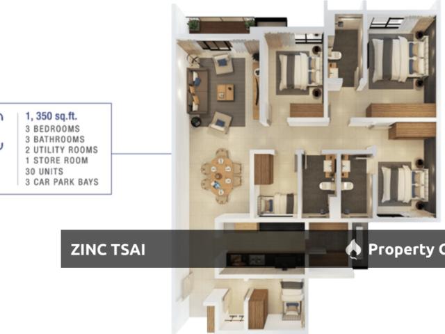 Serviced Residence for rent in Country Heights Damansara, Kuala Lumpur