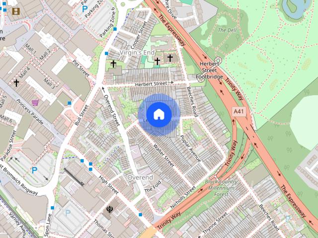 Room for rent in Mayer's Green, West Bromwich