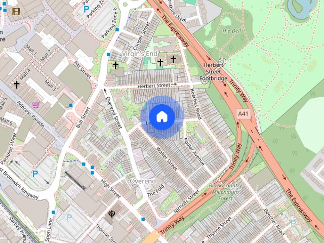 Room for rent in Mayer's Green, West Bromwich