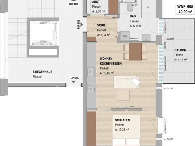 Wohnung kaufen in Lamprechtshausen, Salzburg