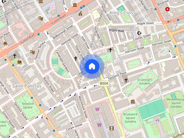 Apartment for rent in Bloomsbury, King's Cross