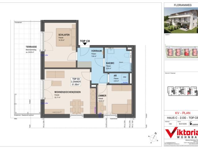 Dachgeschosswohnung kaufen in Muntigl, Bergheim