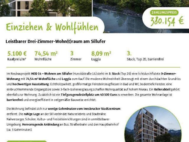 Apartment kaufen in Innsbruck, Tirol