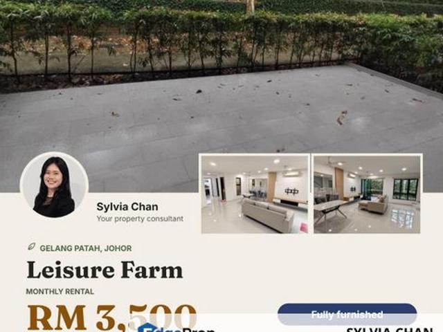 House for rent in Leisure Farm, Iskandar Puteri