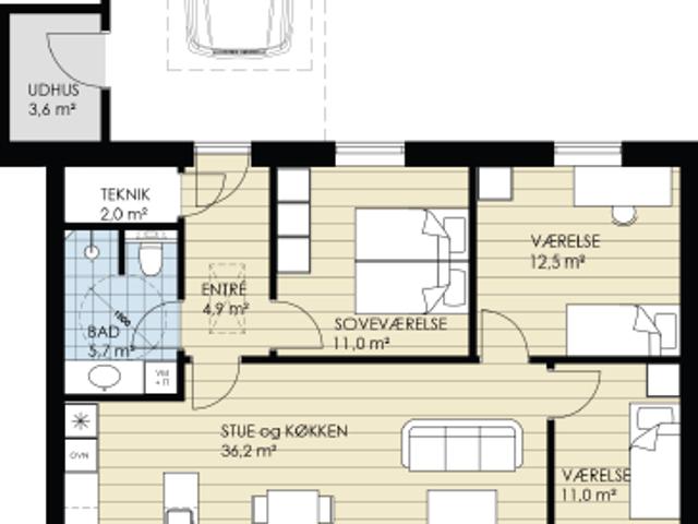 Villa til leje i Vestervig, Brønderslev-Dronninglund