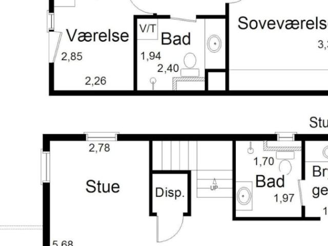 Lejlighed til leje i Klarup, Brønderslev-Dronninglund