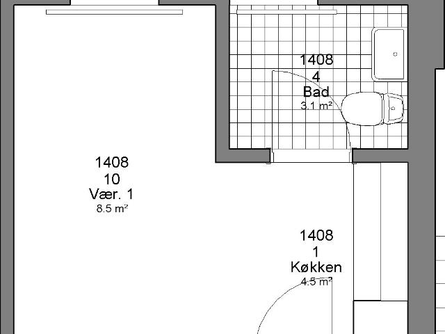Lejlighed til leje i Haderslev