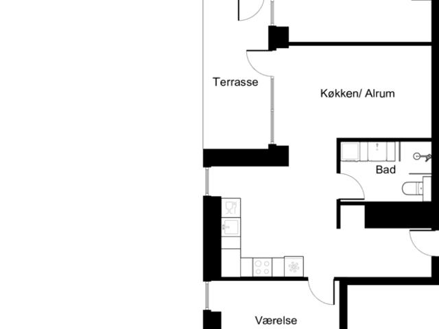 Lejlighed til leje i Brandsbjerg, Kalundborg