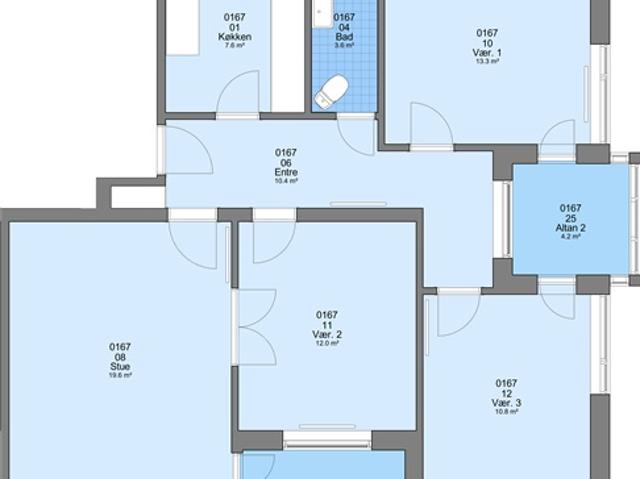 Lejlighed til leje i Ribe, Esbjerg