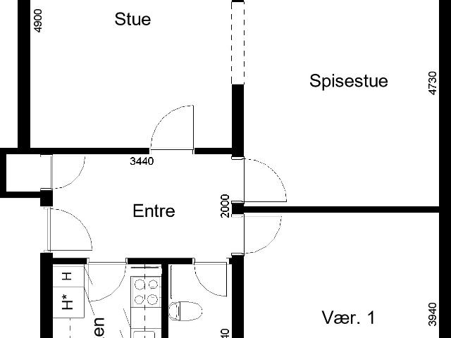 Lejlighed til leje i Aabenraa
