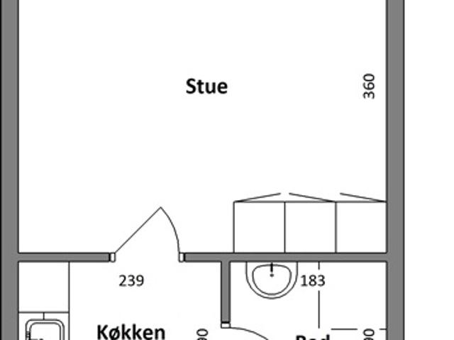 Lejlighed til leje i Herning, Århus