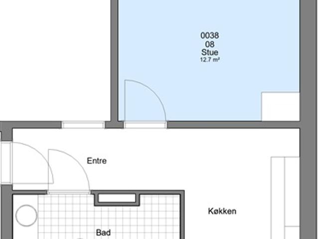 Lejlighed til leje i Viborg, Århus
