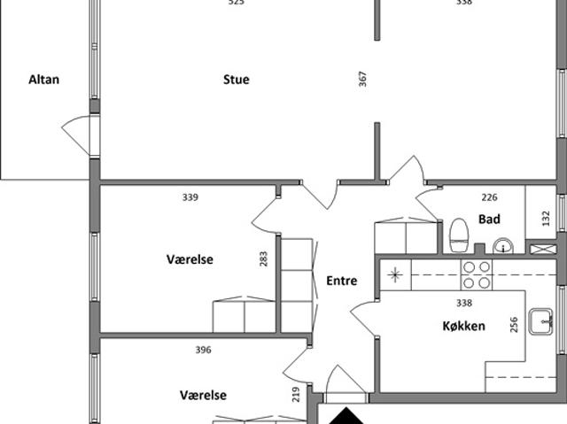 Lejlighed til leje i Holstebro, Århus