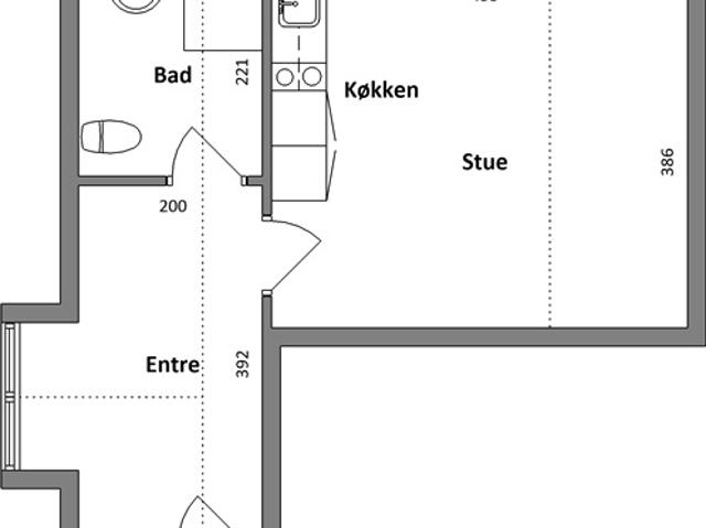 Lejlighed til leje i Herning, Århus