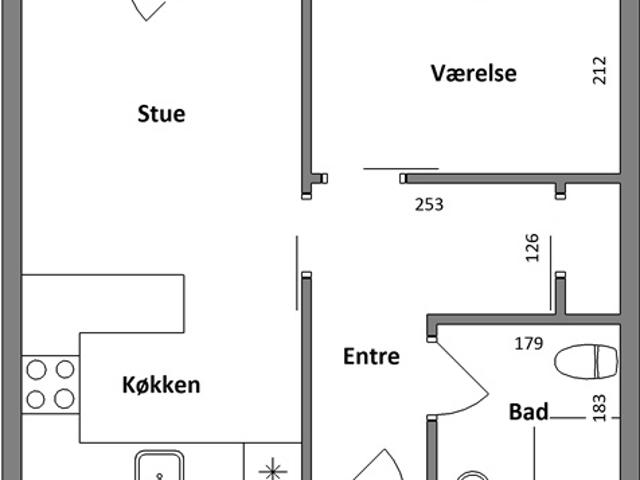 Lejlighed til leje i Århus
