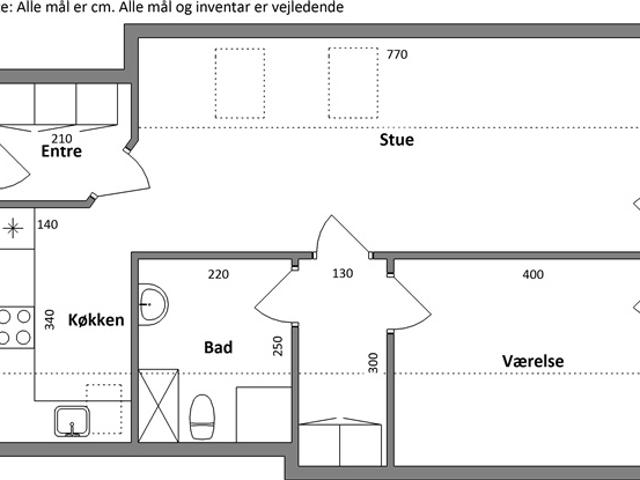Lejlighed til leje i Nibe, Aalborg Kommune