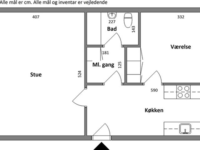 Lejlighed til leje i Hadsund, Brønderslev-Dronninglund