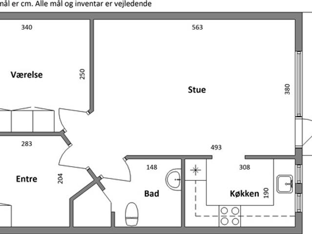 Lejlighed til leje i Herning, Århus